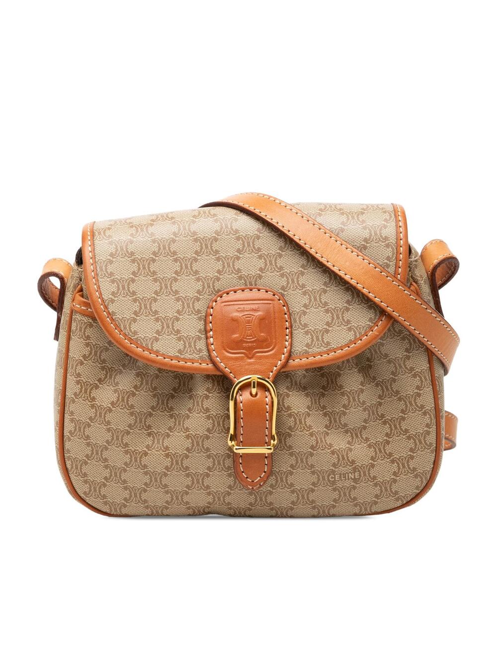 Celine Macadam Coated Canvas Crossbody #361155C46B
